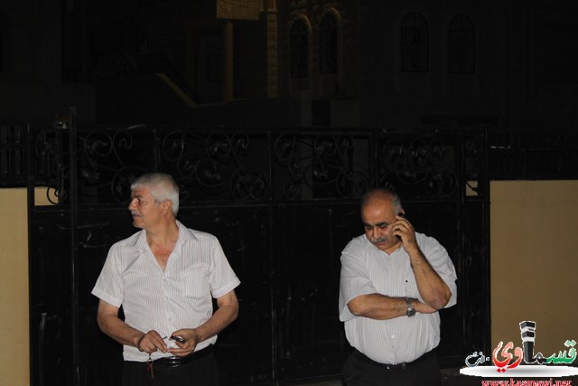 طارق محمد عامر في احضان اهله في كفرقاسم 